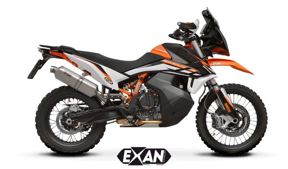 Exan-Exhaust-KTM 790 Adventure (2019 - 2020) - euro 4 -X-Rally-Inox