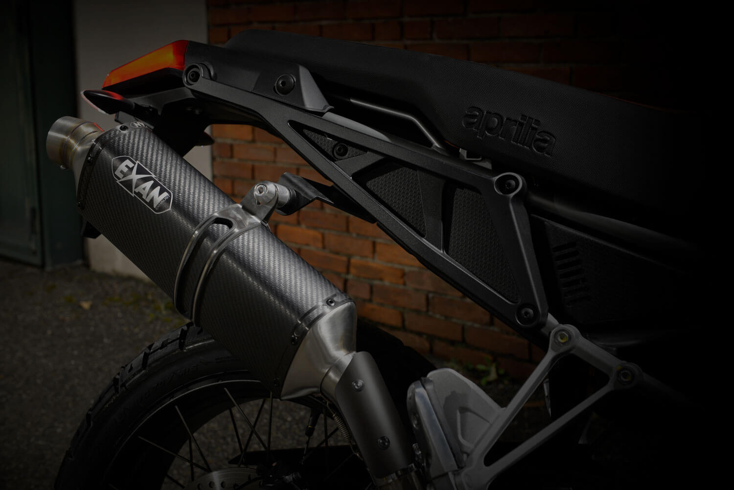Silencer for Aprilia Tuareg 660 - A2 (2022) EURO 5 approved for use on the road, X-RALLY model